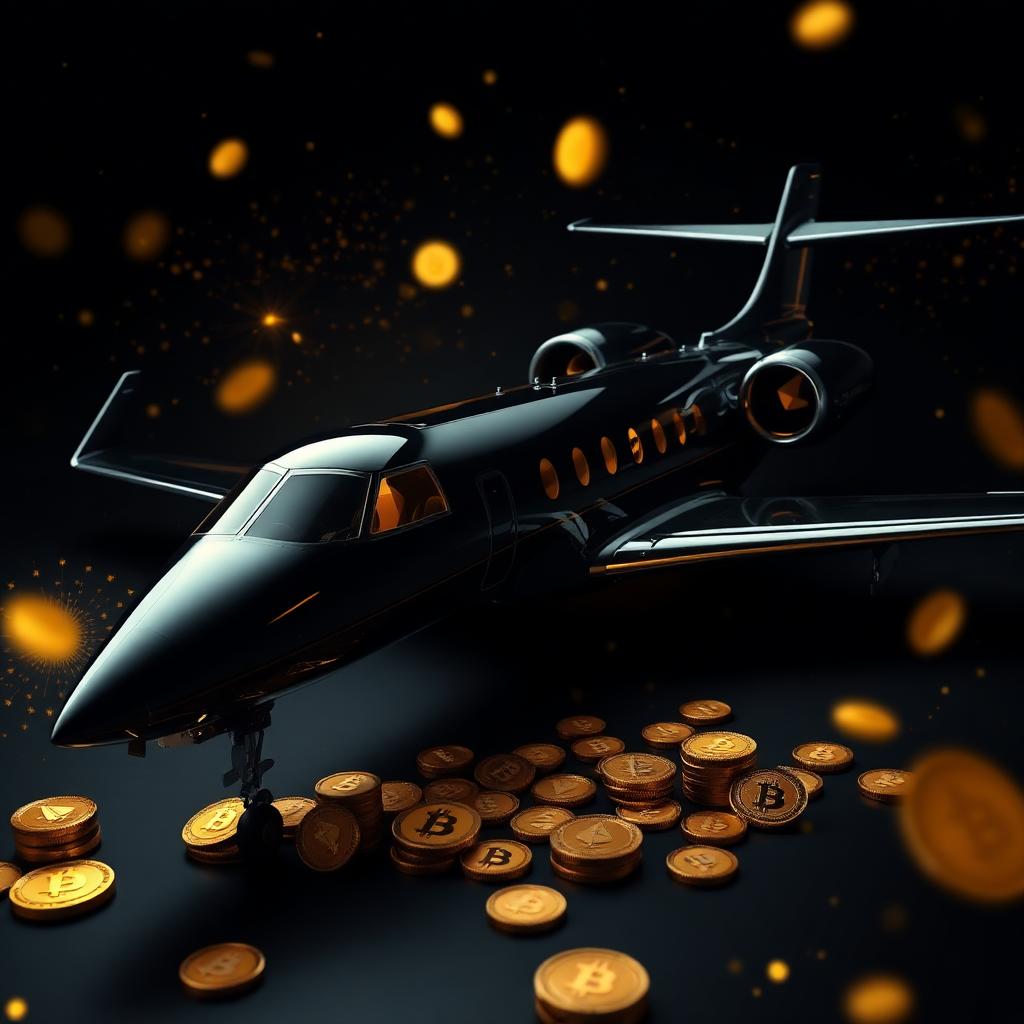 Book a private jet charter with Bitcoin and cryptocurrency — accepted coins