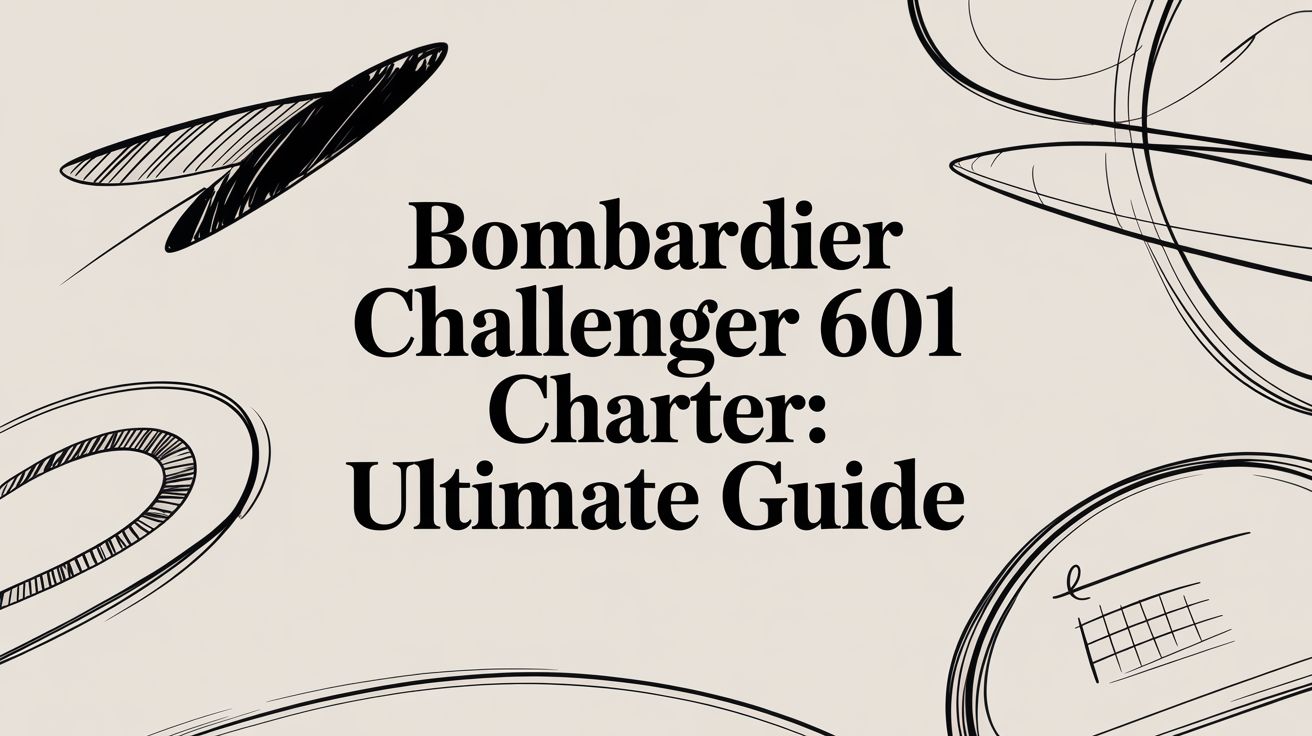 Bombardier Challenger 601 Charter: Ultimate Guide