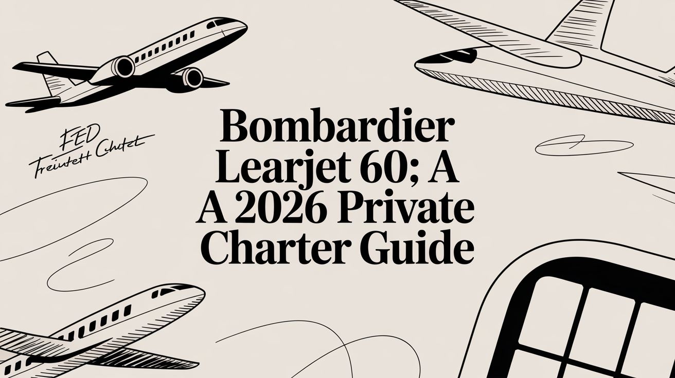 Bombardier Learjet 60: A 2026 Private Charter Guide
