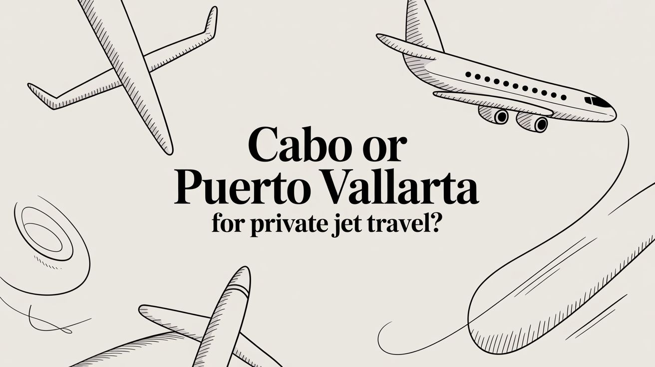 Cabo or Puerto Vallarta for Private Jet Travel?