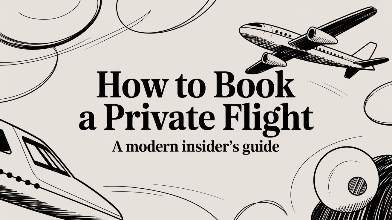How to Book a Private Flight: A Modern Insider's Guide